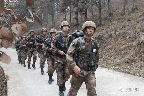 50公里負重拉練，走起