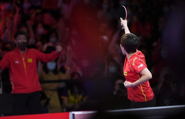 乒乓球——世乒賽：王藝迪晉級女單四強