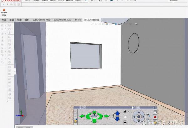 透過solidworks模擬遊戲中行走控制