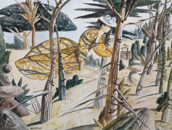 富有詩意的畫風，讓人無限遐想—烏托邦的世界