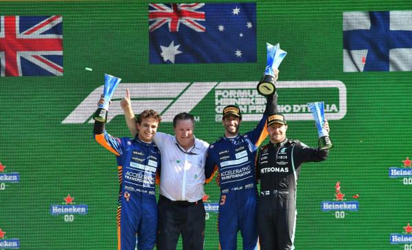 賽車——F1義大利大獎賽：裡卡多奪冠