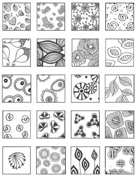 分享 | 黑白裝飾畫靈活運用多種表現方式