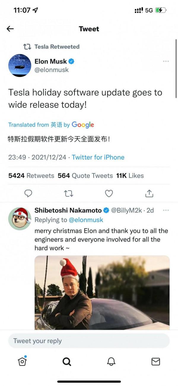 特斯拉聖誕更新包來了!能刷抖音你敢信? 特斯拉聖誕更新包來了!能刷抖音你敢信?