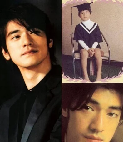 男神們小時候的樣子，金城武斯文，看到黃渤成龍後實在是忍不住了