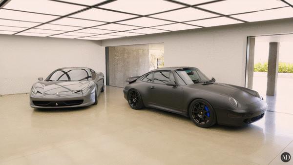 3.5億山頂豪宅佔地2.2畝 屋主竟然為豪車建了個展廳