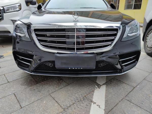 20款賓士S350改S450高配運動包圍，原廠副廠應該怎麼選？