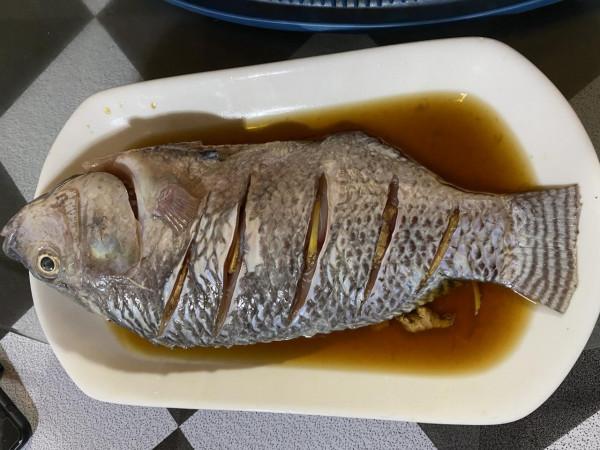 我在喀麥隆釣個魚玩