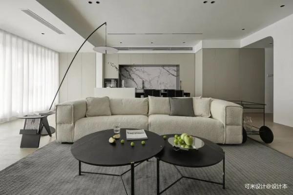 花60萬打造高階簡約的藝術之家，構建整潔有序的居家空間