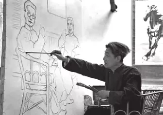 徐悲鴻畫的一幅少女像，世人不知是誰？遺孀：是他的戀人孫多慈