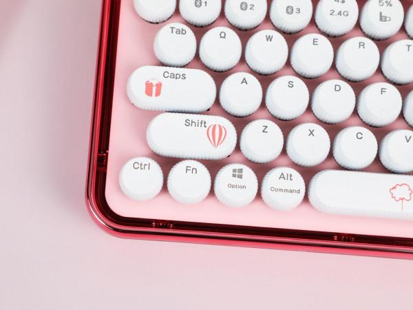 甜美人兒的首選 雷柏ralemo無線鍵鼠心花怒放版賞析