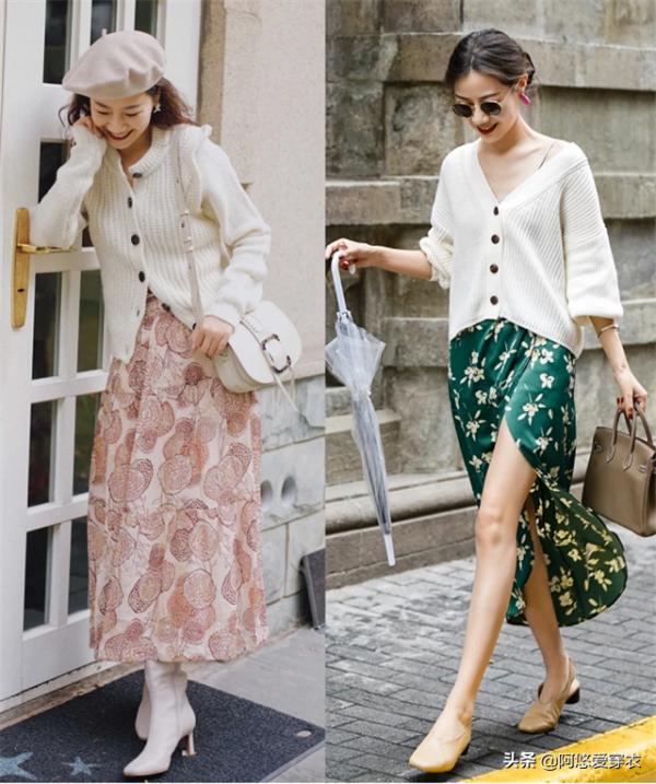今年秋天有種穿法火了,叫“米色毛衣+半裙”,優雅高階又顯氣質 今年秋天有種穿法火了,叫“米色毛衣+半裙”,優雅高階又顯氣質