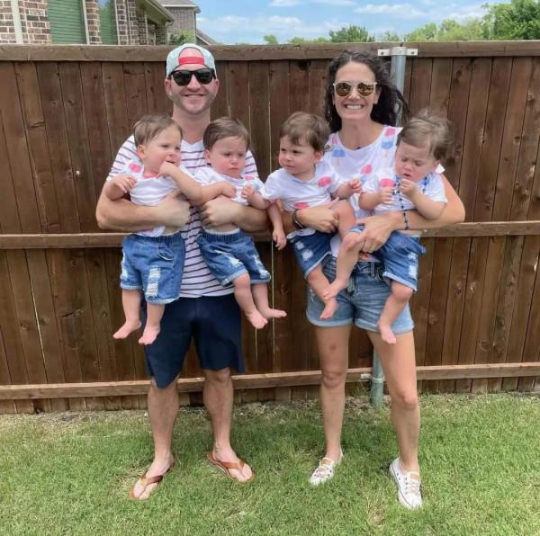 全球僅72例！女子誕下同卵四胞胎，絕了，打麻將永遠不缺人了