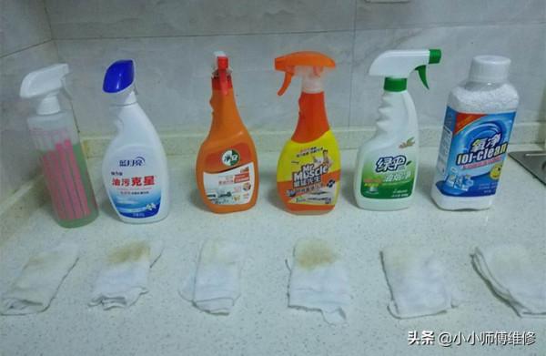 廚房重油汙大作戰！6款廚房清潔劑大測評