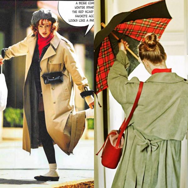 章澤天5歲女兒近照曝光，穿紅裙扎小辮個子真高，母女被認成姐妹