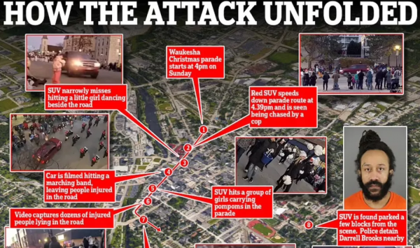 5死48傷！非裔歌手開SUV衝入遊行人群，老人孩子被撞飛，兇手曾碾壓孩子親媽