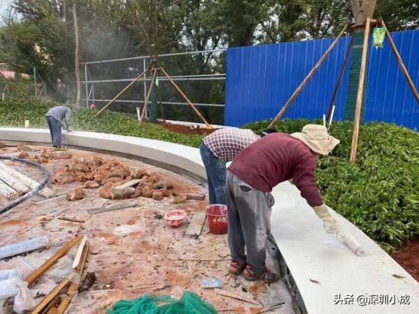 水磨石地坪達到鏡面效果