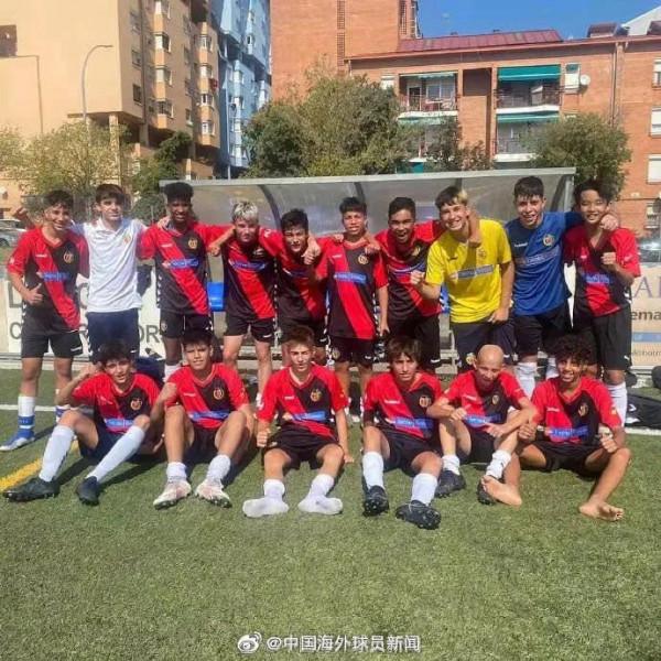 「進球」中國海外小將林希睿在西班牙梅開二度助球隊大勝 「進球」中國海外小將林希睿在西班牙梅開二度助球隊大勝