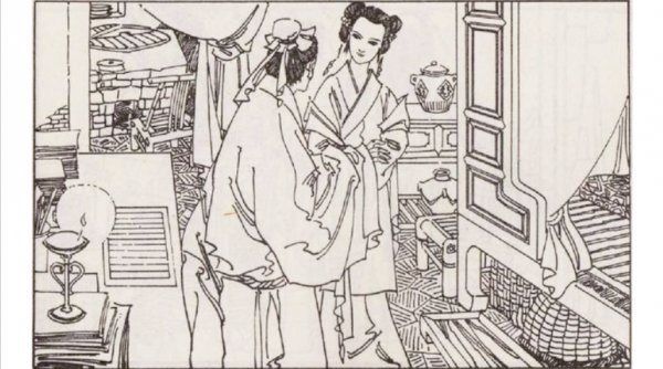 民間故事:書生遭遇山賊,妻子變成金錢豹,嚇得他躲在馬車下面 民間故事:書生遭遇山賊,妻子變成金錢豹,嚇得他躲在馬車下面