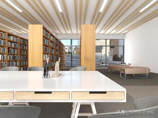 將大自然搬進室內，構建一方靜謐的閱讀空間