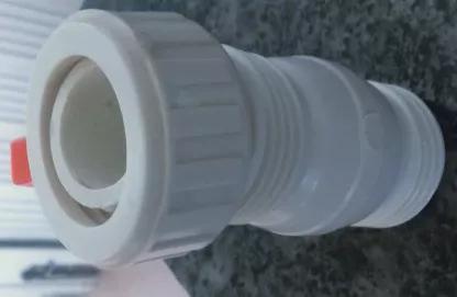 PVC雙活接球閥的內部構造（雙頭刷膠，三）