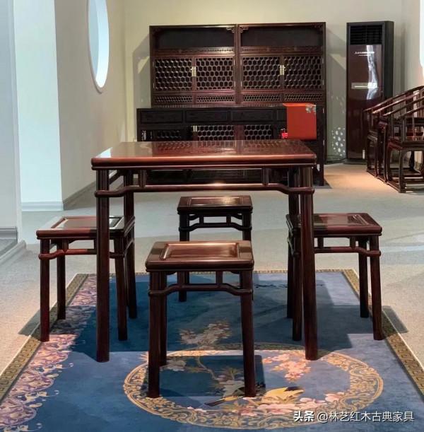 印度小葉紫檀明式｜五件套