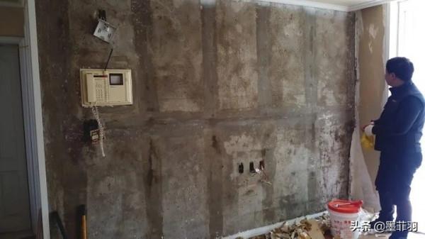 朋友只租毛坯房，在水泥牆上刷乳膠漆，效果比膩子牆還要好