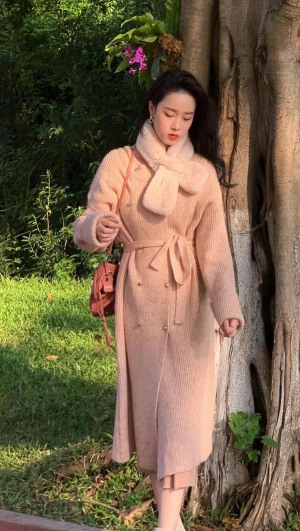 時尚毛衣穿出韓國範兒 時尚毛衣穿出韓國範兒