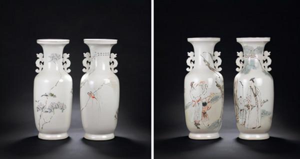 那些賣出百萬的淺絳彩瓷，你見過嗎