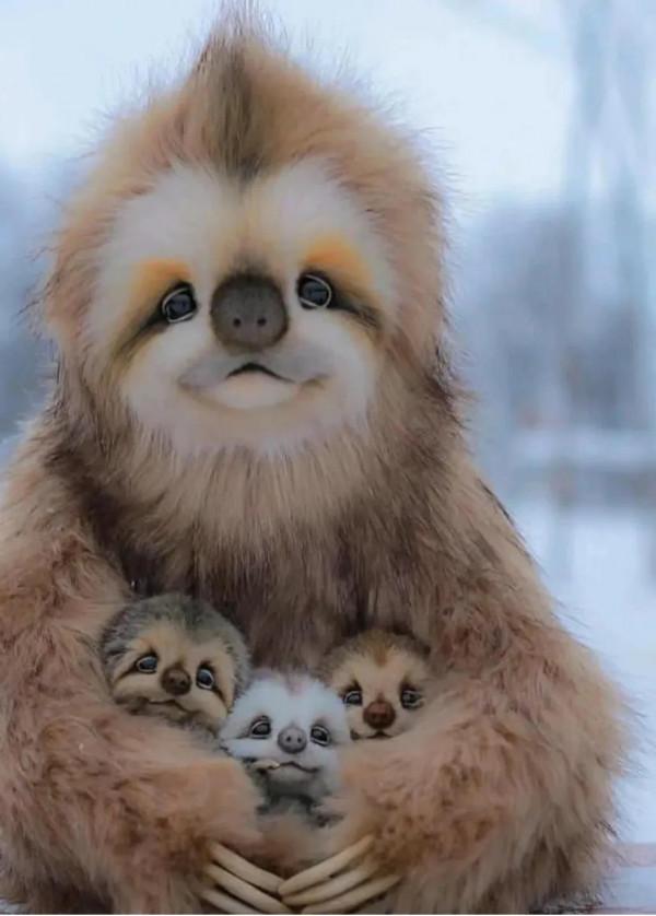 呆萌呆萌的小動物