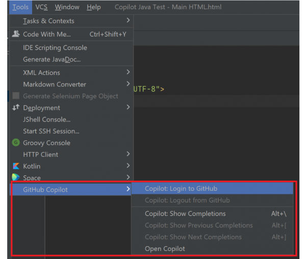 GitHub Copilot推出IntelliJ IDEA外掛,自動生成程式碼用起來 GitHub Copilot推出IntelliJ IDEA外掛,自動生成程式碼用起來