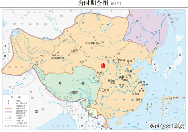唐朝（618&mdash;907）&vert;大一統中原王朝，共歷21帝，享國290年