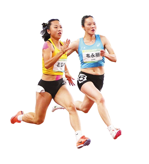 百米女飛人大戰韋永麗排名第六，教練和她表示：“我們是來享受比賽的”