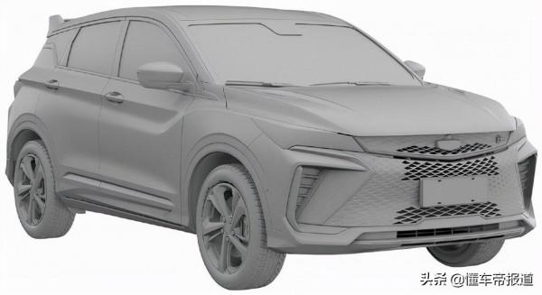 新車 | 博越X風格前臉!吉利繽越新車型設計圖曝光,更像“小鋼炮” 新車 | 博越X風格前臉!吉利繽越新車型設計圖曝光,更像“小鋼炮”