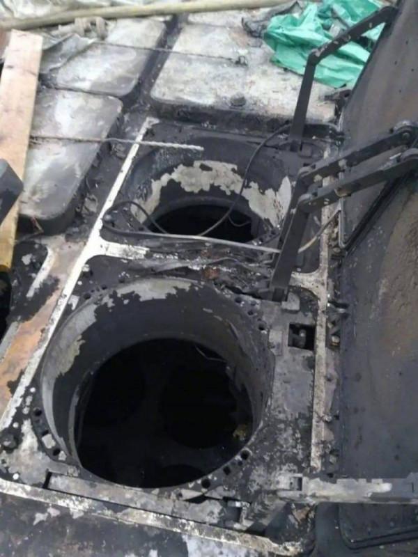 北方造船廠過火照片出來了，大家看看新戰艦還有辦法修復嗎？