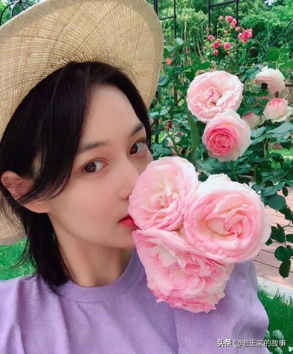 自打張馨予痴迷種菜當“農婦”後，自己家的院子，居然火了