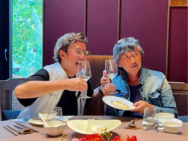 譚詠麟提前慶祝林子祥74歲生日 感覺甜蜜？