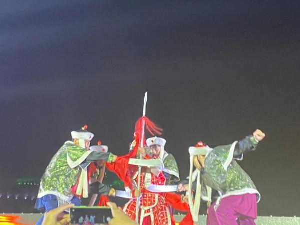 中秋國慶河北正定園博園大型實景演出《醉美古城，“愛”在正定》