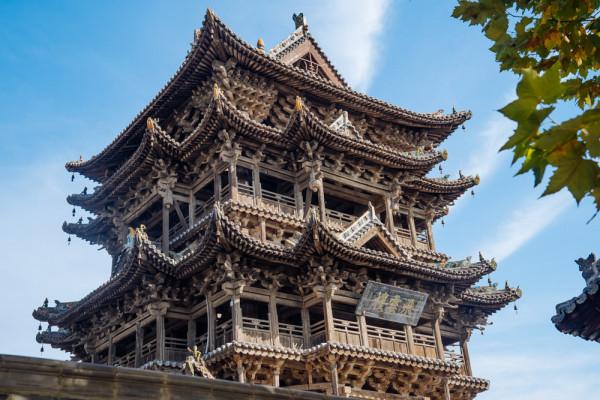 東嶽廟-飛雲樓,純木質結構,被譽為“中華第一木樓” 東嶽廟-飛雲樓,純木質結構,被譽為“中華第一木樓”