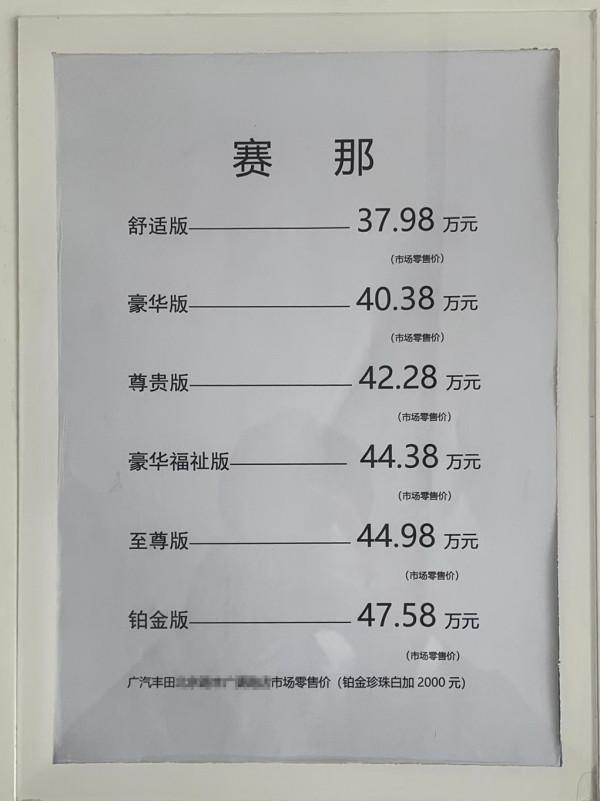 豐田賽那上市，買哪款最划算？