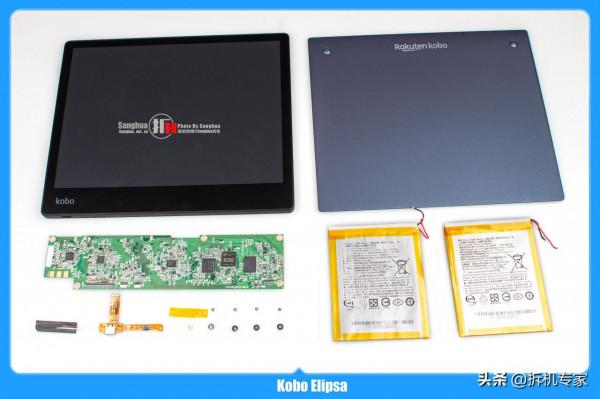 日本黑科技也用中國芯 Kobo Elipsa拆解
