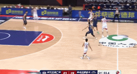 陳盈駿準三雙西熱力江8+8+15 廣州5人得分上雙輕取同曦