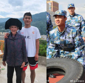 軍營是個魔術師！新兵入伍前後對比照來了