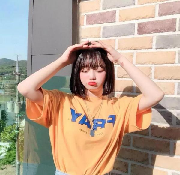 可愛“妹妹頭”