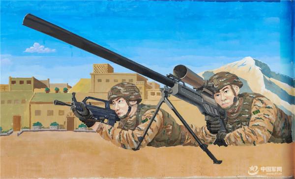 一組手工漫畫定格熱血練兵場瞬間