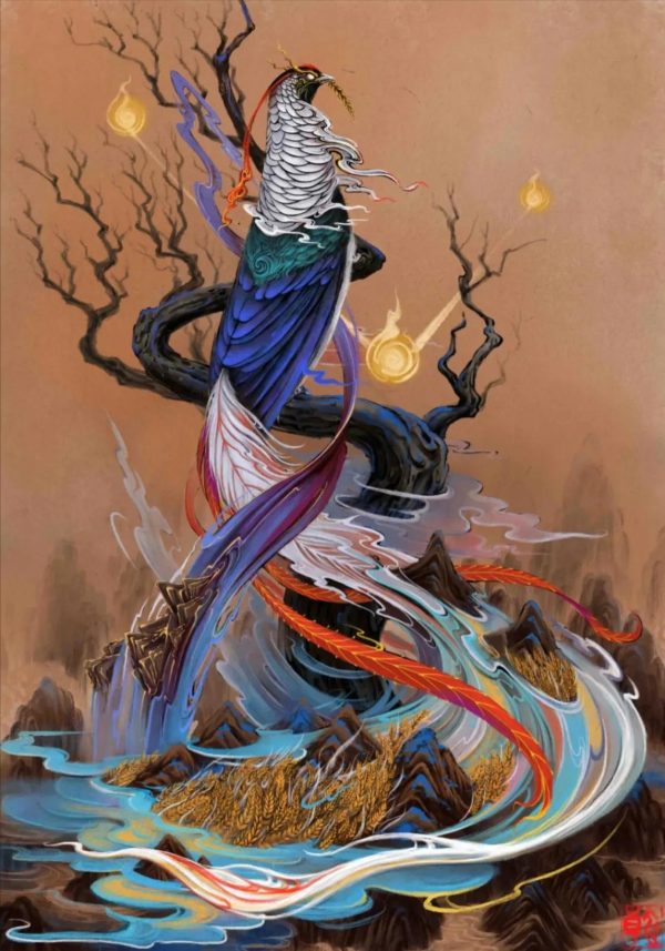 超仙的二十八星宿古風插畫｜看完所有作品我只想大聲說：太讚了