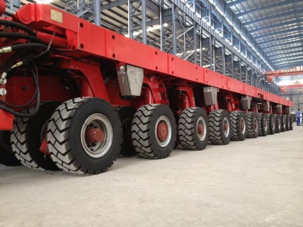 只租不賣的國之重器，中國建1巨型運輸車，拉幾萬噸航母不是問題