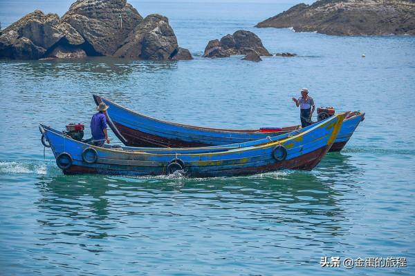 江浙地區海水最藍的大型列島，海鮮出名又是著名海釣勝地，漁山島