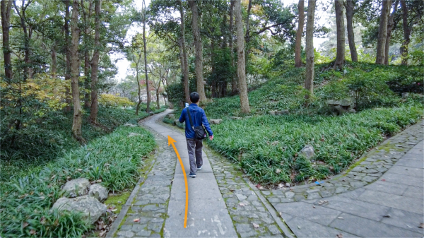 杭州登山徒步路線16:一條與愛心路線有關的環線 杭州登山徒步路線16:一條與愛心路線有關的環線