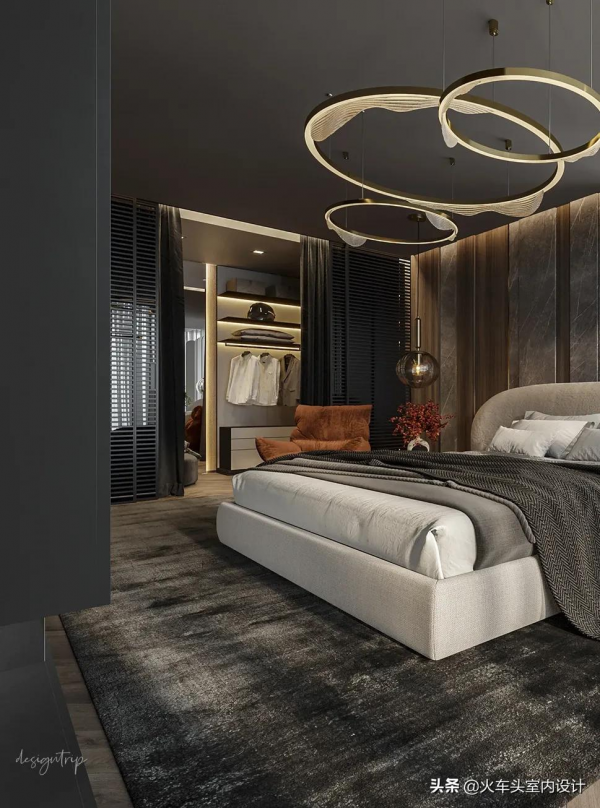 這些輕奢系臥室裝修設計真美