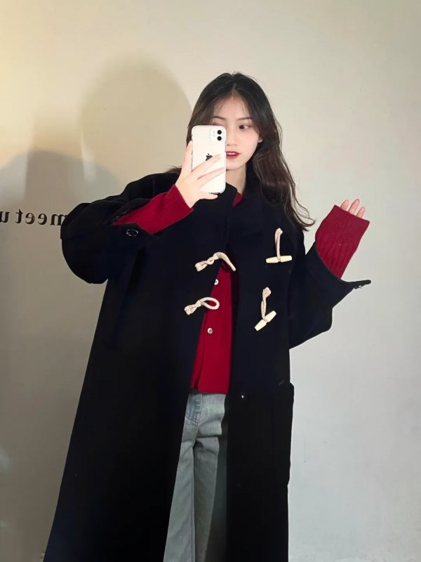 大衣+毛衣,大衣+連衣裙,保暖顯瘦時髦炸了 大衣+毛衣,大衣+連衣裙,保暖顯瘦時髦炸了